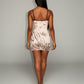 EMILIA Zebra Print Bodycon Mini Dress