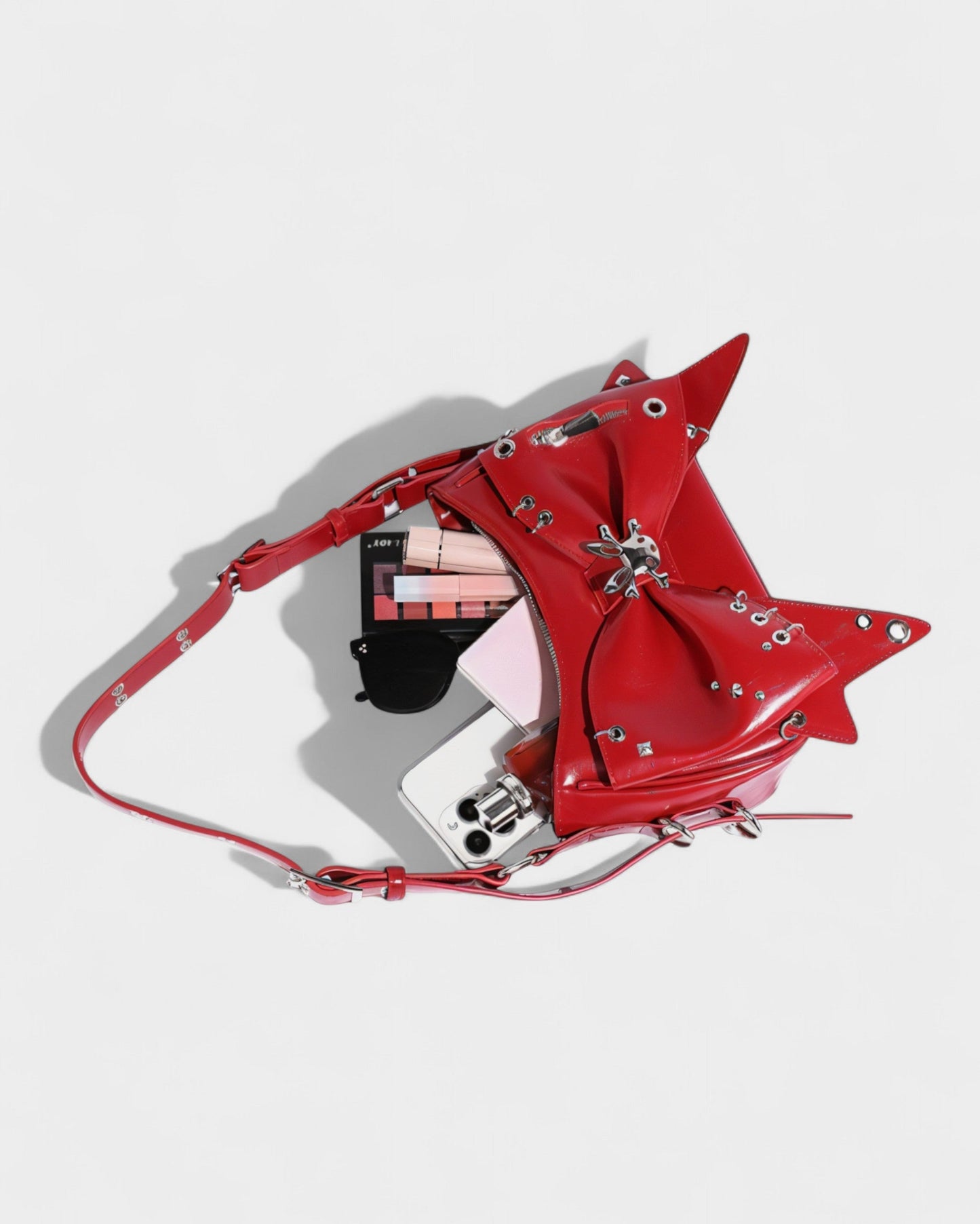 LEXIE Bow Design Shoulder Bag