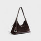 MAVINA Suede Tote Shoulder Bag