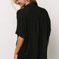 Romy Button Top | Black