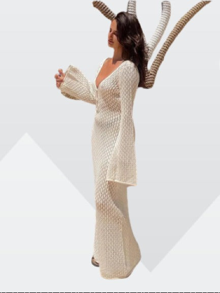 Lena – Seductive Maxi Dress - Samberule