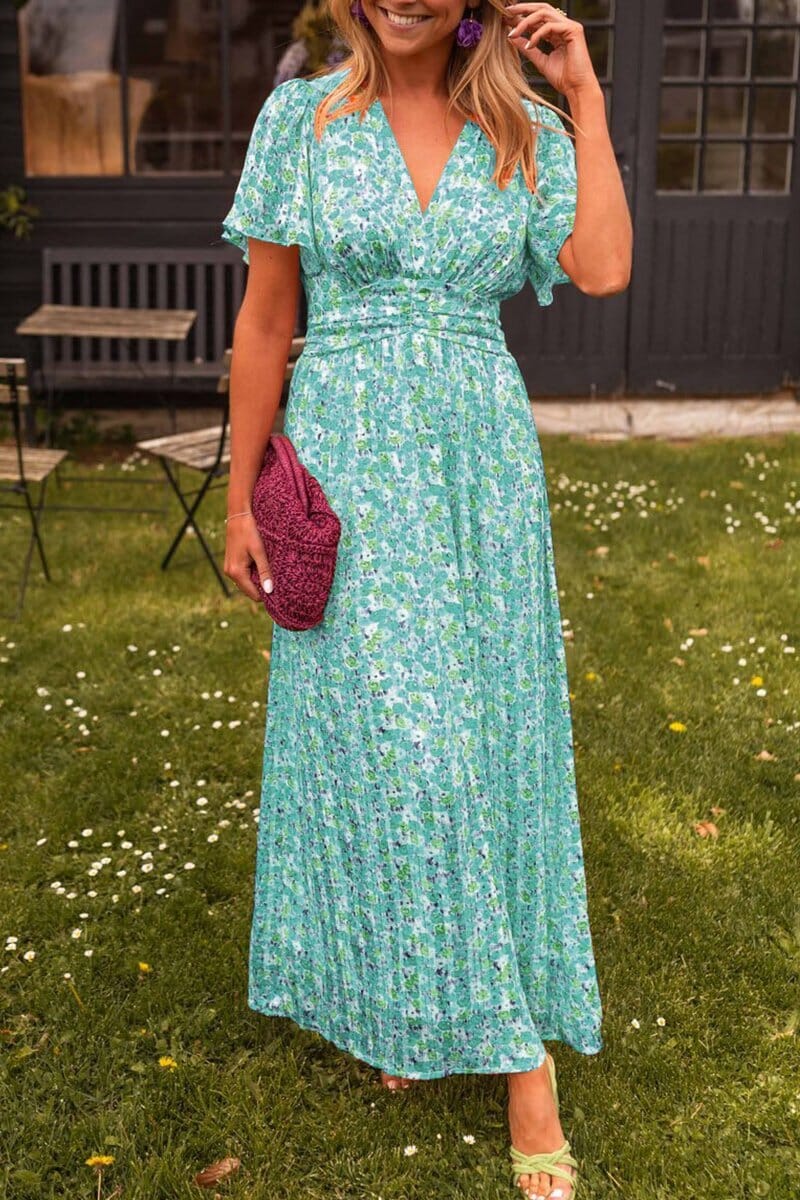Maya - Floral Maxi Dress - Samberule