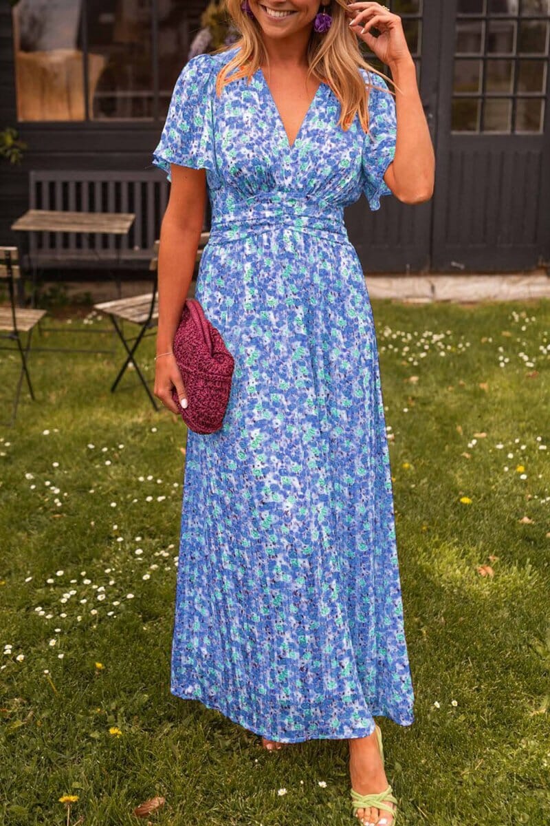Maya - Floral Maxi Dress - Samberule