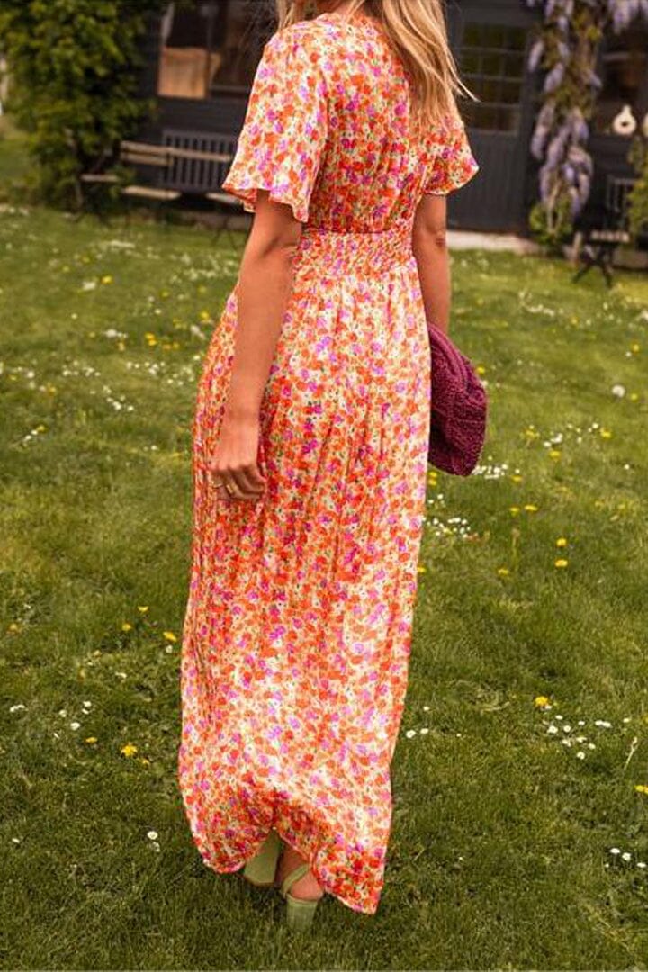 Maya - Floral Maxi Dress - Samberule