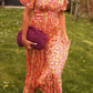Maya - Floral Maxi Dress - Samberule