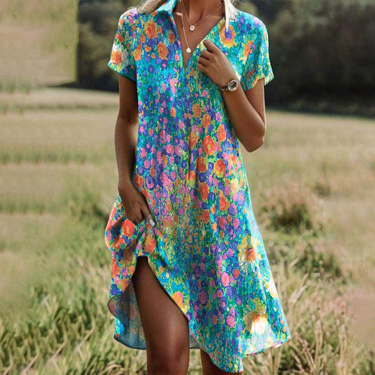 Ella | Women Boho Chic Summer Dress - Samberule