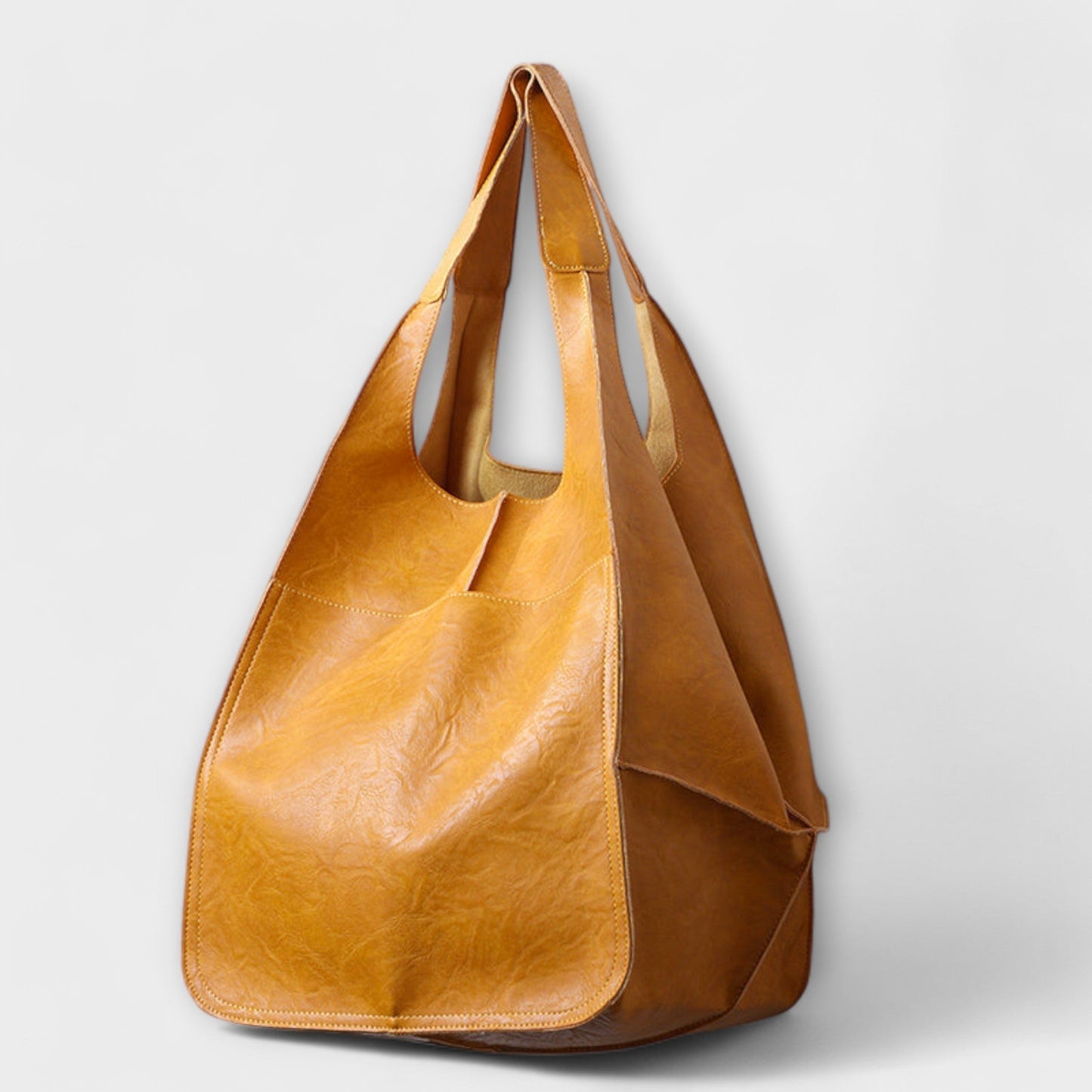 Stella - Vegan Leather Tote Bag - Samberule