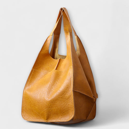 Stella - Vegan Leather Tote Bag - Samberule