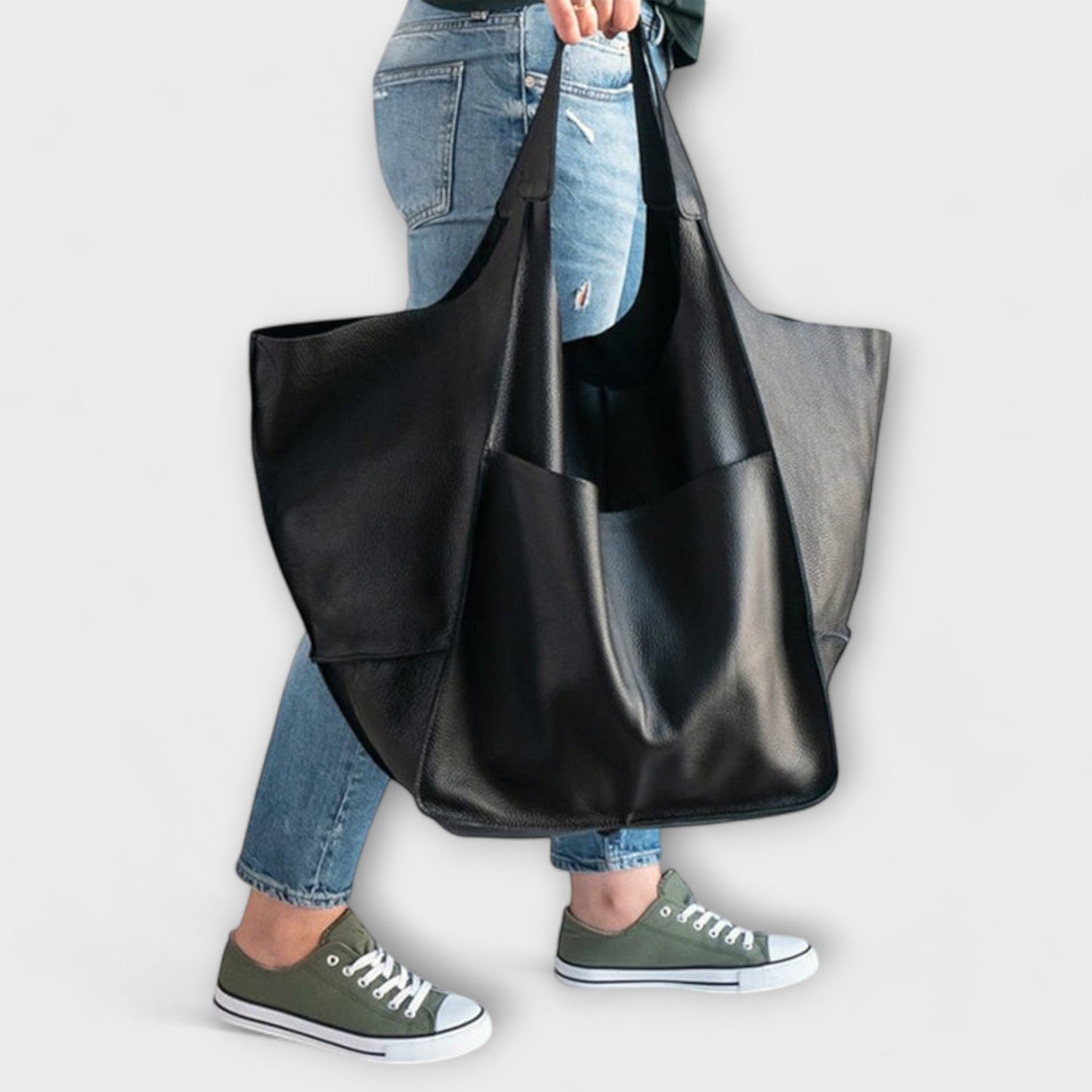 Stella - Vegan Leather Tote Bag - Samberule