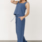 Sparrow Tank + Pants Set | Deep Blue