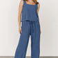 Sparrow Tank + Pants Set | Deep Blue