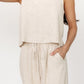 Sparrow Tank + Pants Set | Natural