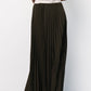 Vinny Pleated Maxi Skirt | Charcoal