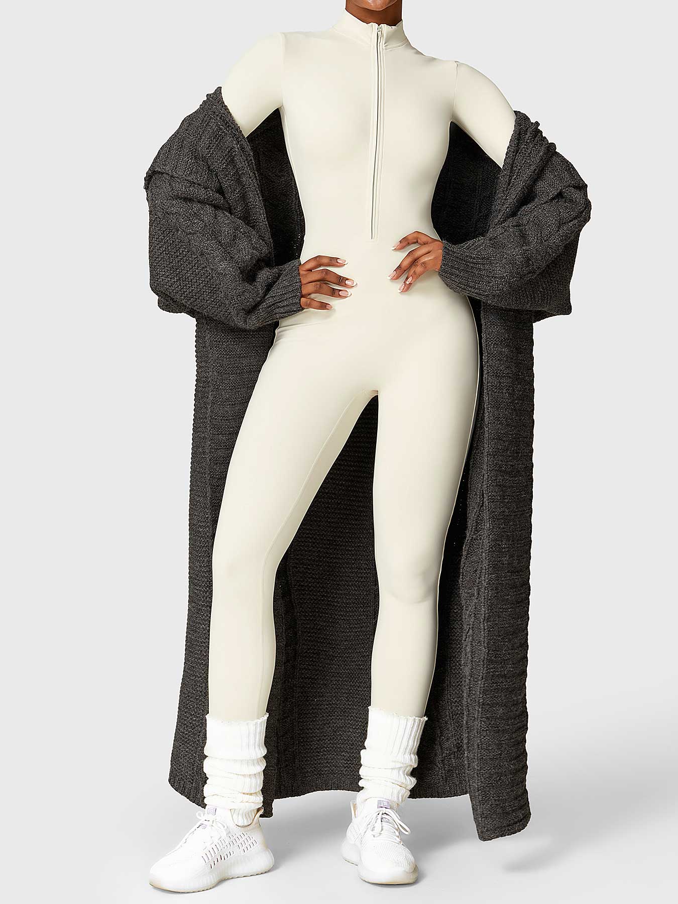 Yara | Winter Fleece Jumpsuit