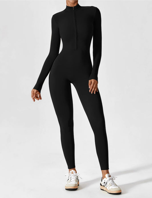 Penelope | Women’s Summer Long Sleeve Zip Set - Samberule
