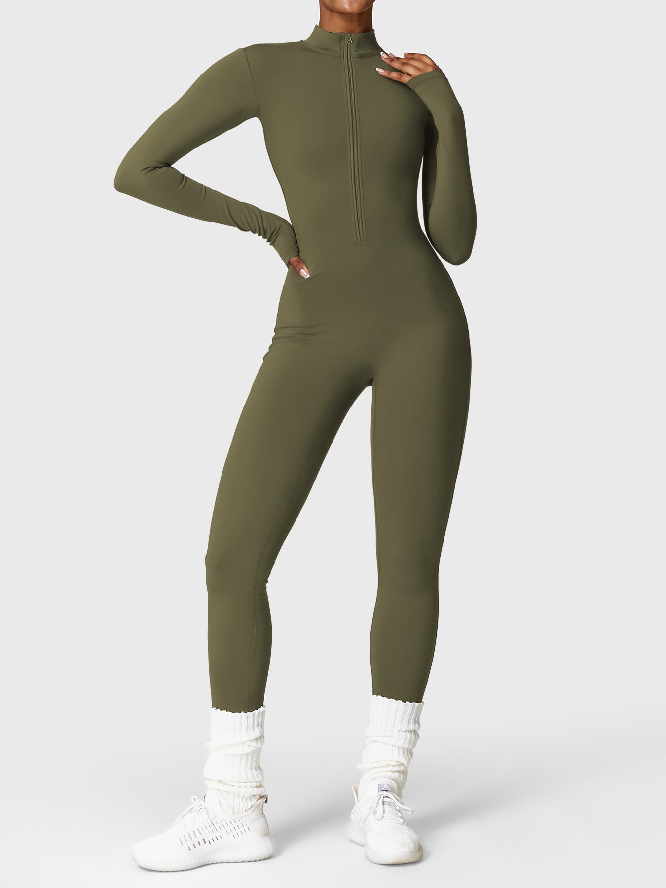Yara | Winter Fleece Jumpsuit