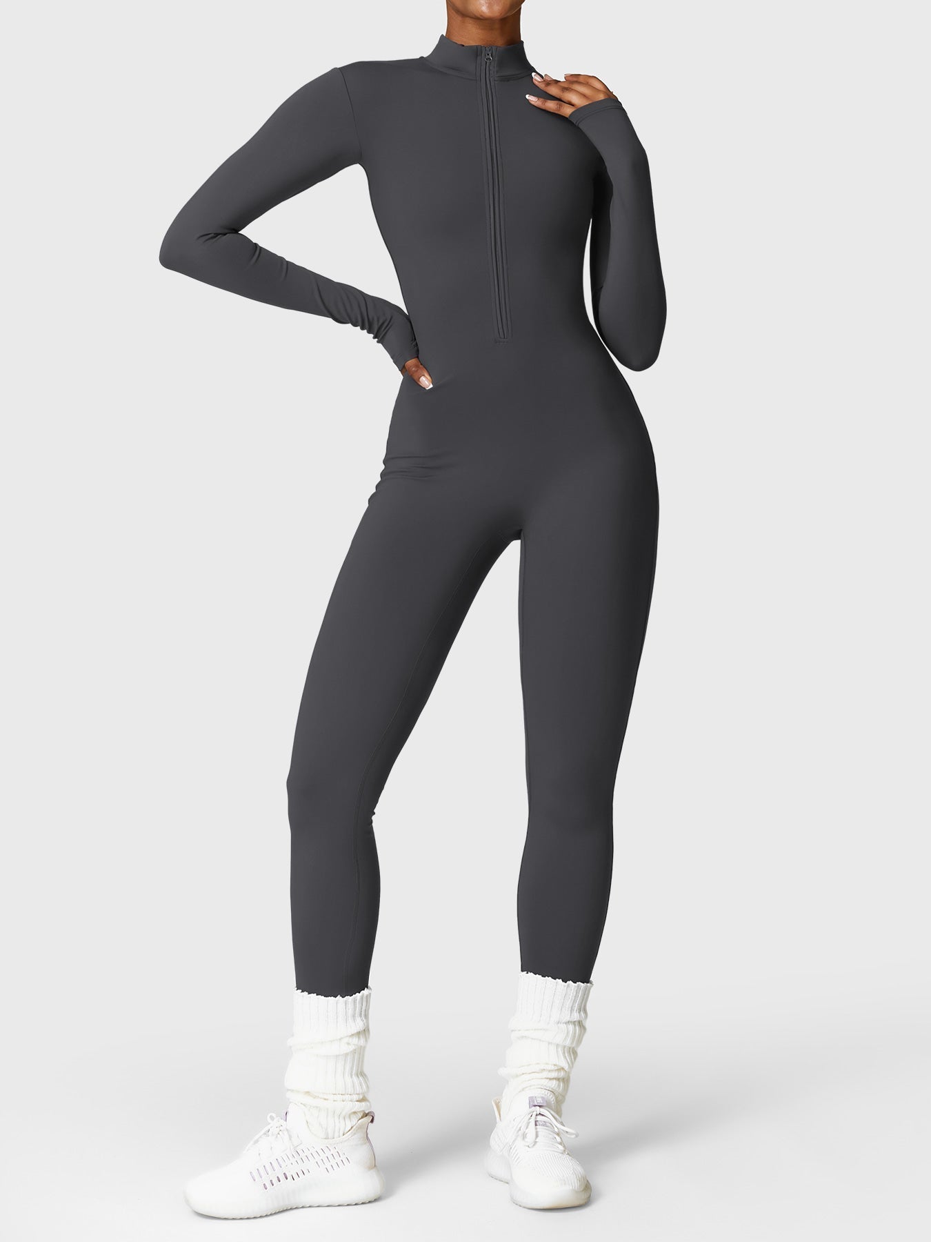 Yara | Winter Fleece Jumpsuit