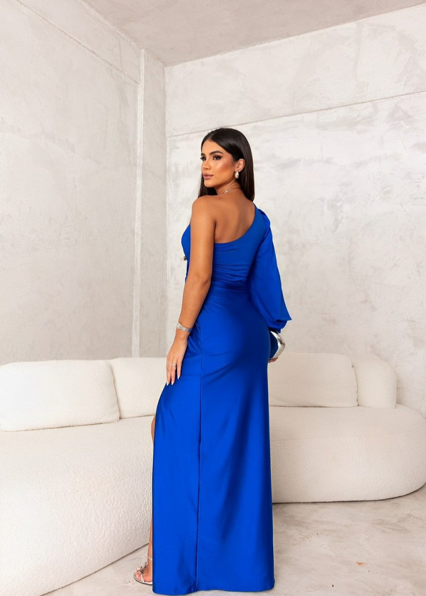 Mia - One-Shoulder Maxi Dress - Samberule